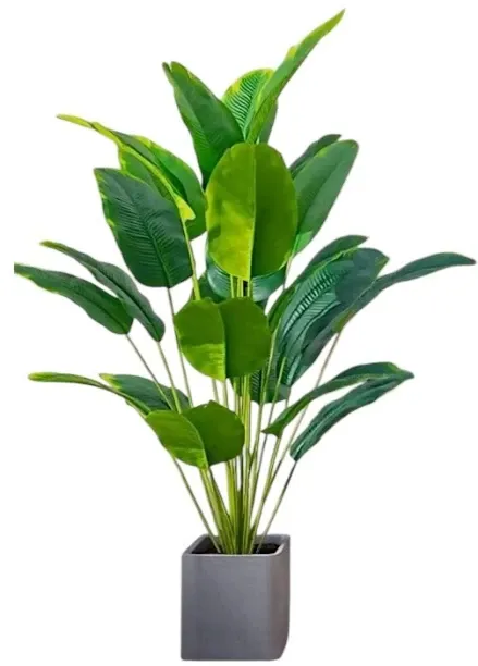 Paradise Large Artificial Bird Tree Banana Leaf Artificial Plant