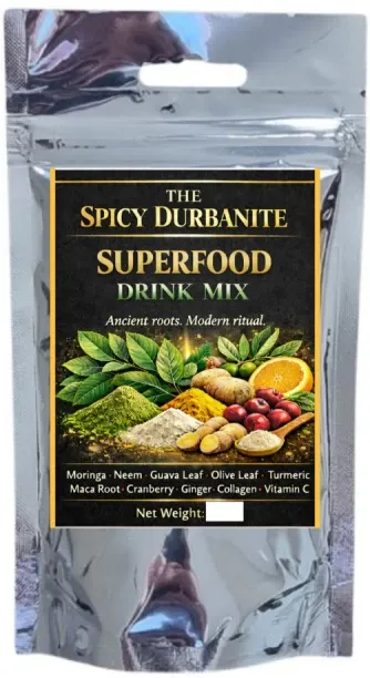 The Spicy Durbanite Superfood Drink Mix with Bovine Collagen - 50g