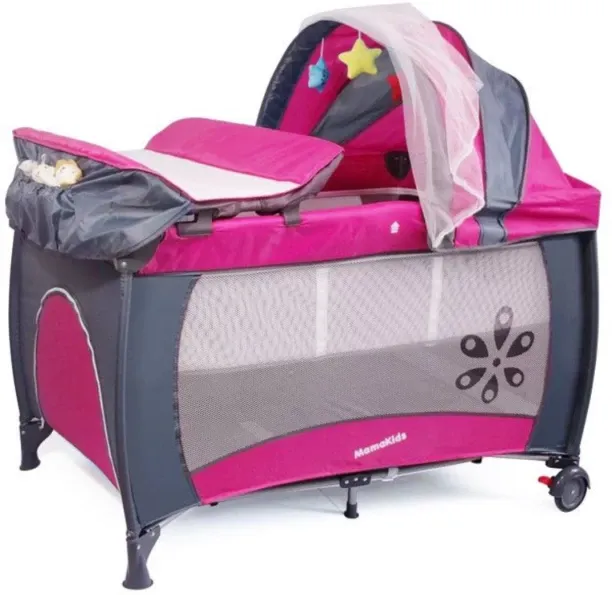 Baby Centre Travel Cot With Folding Mattress Travel Crib Cot With Folding Mattress