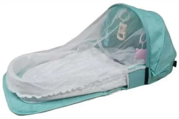 AD Stores Portable baby separated bed Travel Crib Sleeping Basket with Toys