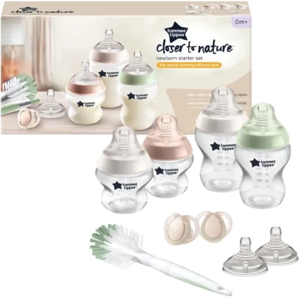 Tommee Tippee Closer To Nature Newborn Starter Set - 260 ml