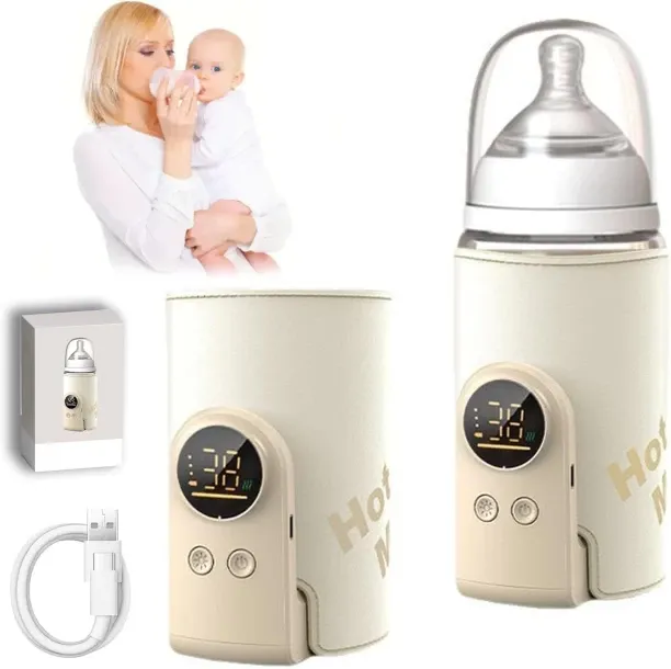 Flycross Upgrade Portable Bottle Warmer for Travel - 200 cc