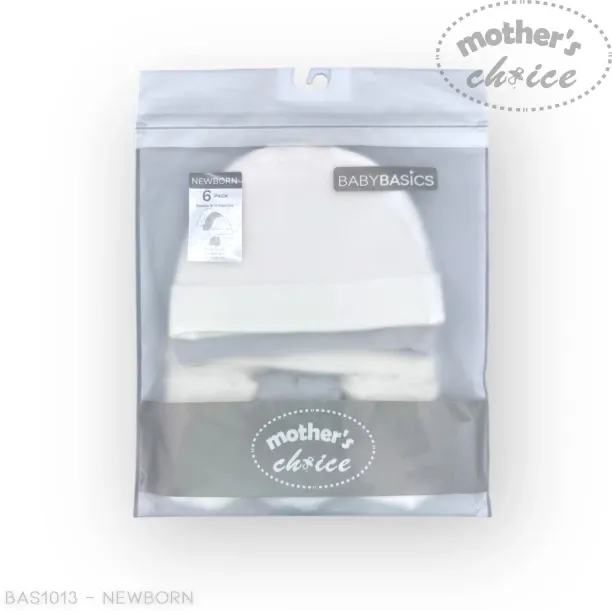 Mother's Choice 3 Pack Hats & 3 Pack Mittens