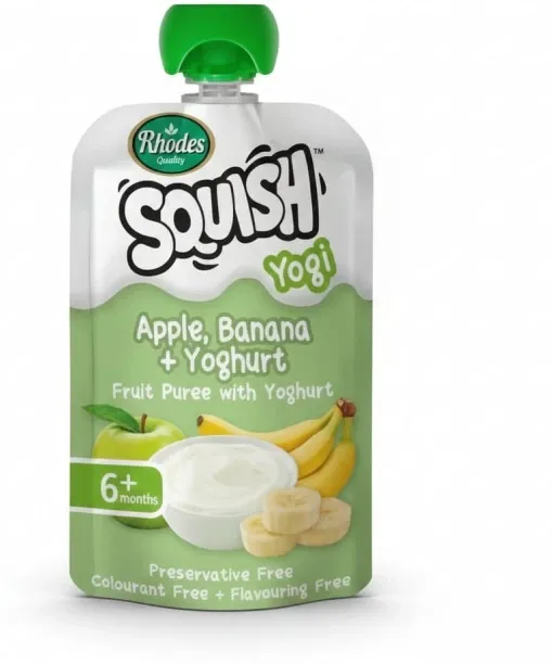 Rhodes Squish Apple, Banana & Yoghurt Pack Cereal