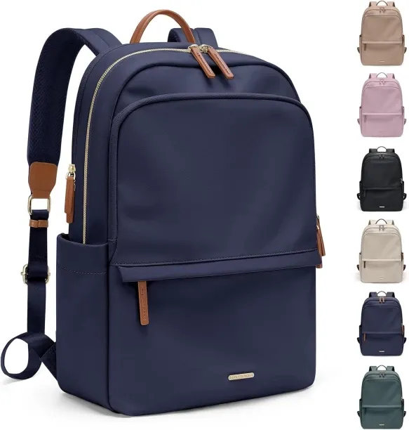 Liangheng Women Laptop Backpack Casual Daypack for Work Travel College Backpack Purse Fits 14 Inch …