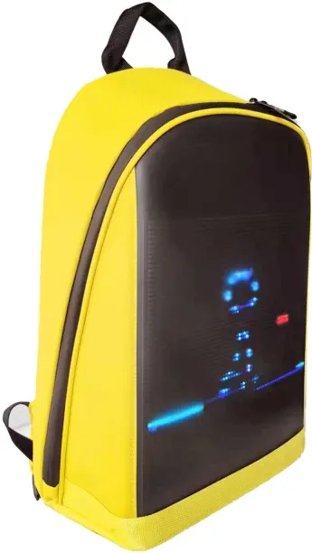 Solala LED Backpack, Smart Cycling LED Backpack with Heat-Shaking Design, Stylish Youth LED Bag for…