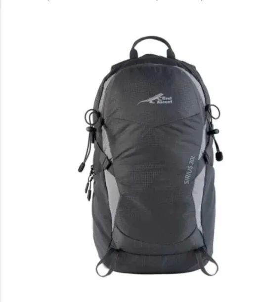 First Ascent Sirius Grey Backpack Backpack