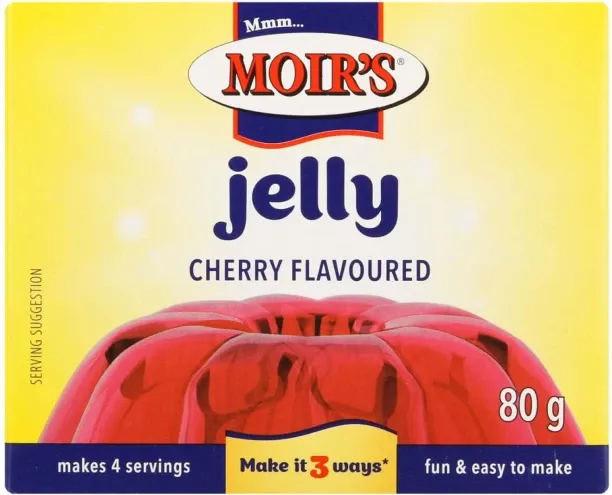 Moir's Cherry Flavoured Jelly Powder Crystals