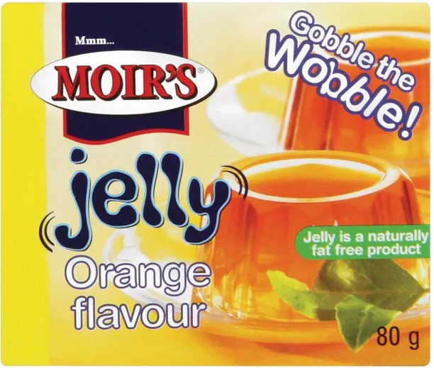 Moir's Orange Flavour Jelly Powder Crystals