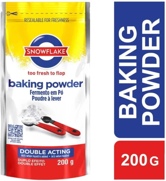 Snowflake Too Fresh To Flop Double Acting Baking Powder
