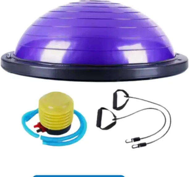 HOME GYM Circular Balance Fitness Pilates Ball - Purple Balance Step