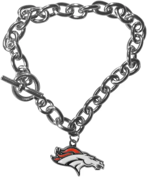 unisex Charm Chain sports fan bracelets, white, One Size US Alloy Cat's Eye Titanium Plating Armlet