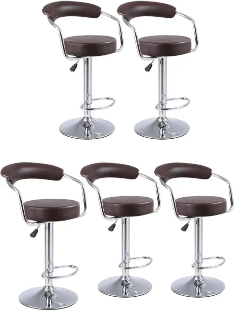 PP Furniture PU Leather Bar Stool