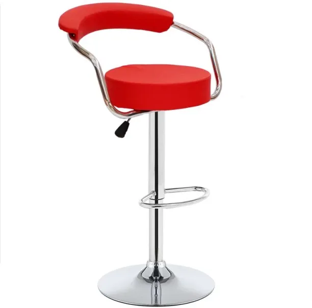 Werdafurn Bar Stool / Kitchen Counter Chair PU Leather Bar Stool
