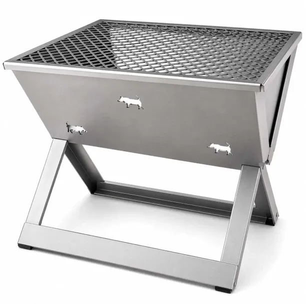 Kg Laser Cutting Stainless steel Foldable braai Charcoal Braai