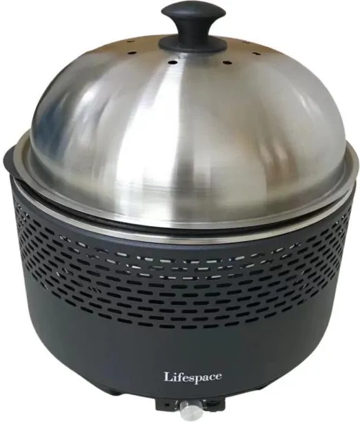 Lifespace Portable with FREE Dome Lid & Carry Bag Charcoal Braai