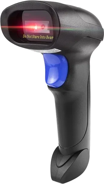 SHIJIN Wireless QR Code Scanners Readers for Computers, 1D 2D Automatic Handhold USB Barcode Scanne…