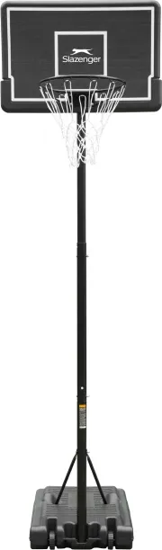 Slazenger Harlem 2.6m Freestanding Adjustable Stand Steel Outdoor, Indoor Basketball Ring