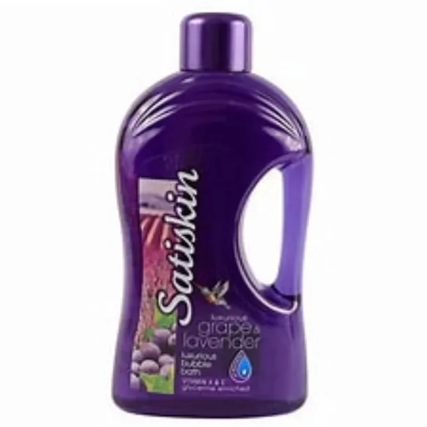 Satiskin Grape & Lavender Bubble Bath - 2 Pack