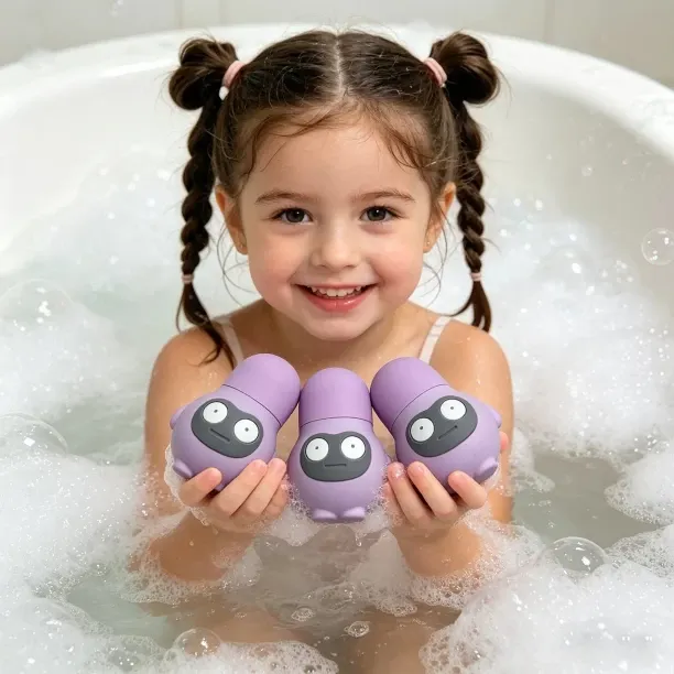 Solala Bath toys, baby bath toys, children's swimming pools, seaside splash toys, food grade silico…