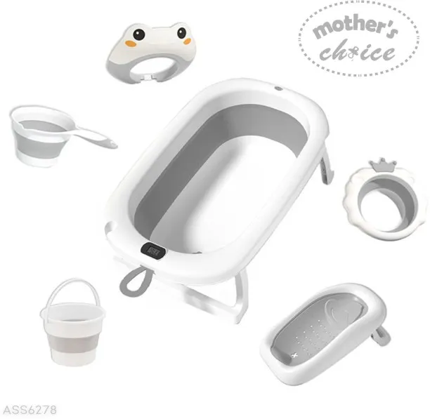 Mother's Choice FOLDABLE BABY BATH TUB SET