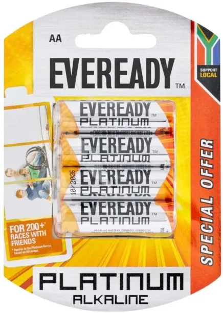 Eveready Platinum AA Alkaline  Battery
