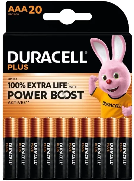 Duracell AAA20 Alkaline  Battery