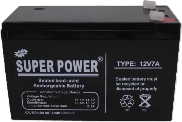 Super Power 12V7AH-SP Lead-Acid  Battery
