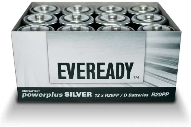 Eveready R20PP Zinc Chloride  Battery