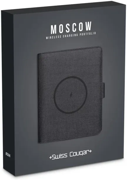 Swiss Cougar Moscow Wireless Charging Portfolio Multiport Mobile Charger with Detachable Cable