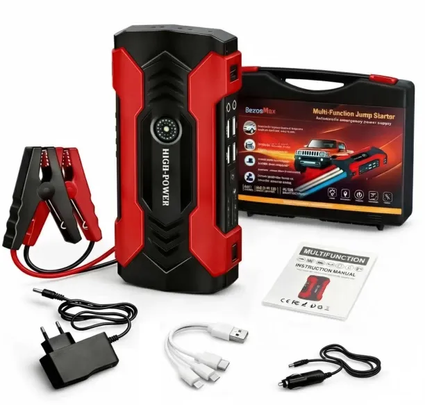 BezosMax 20000mAh Car Jump Starter, Portable Jump Box with Fast Charging & Digital Display, 12V Jum…