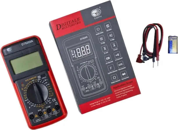 Orm Digital Multimeter Digital Battery Tester