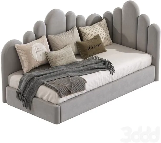 ROUNDCUBE INTERIORS Single Bed