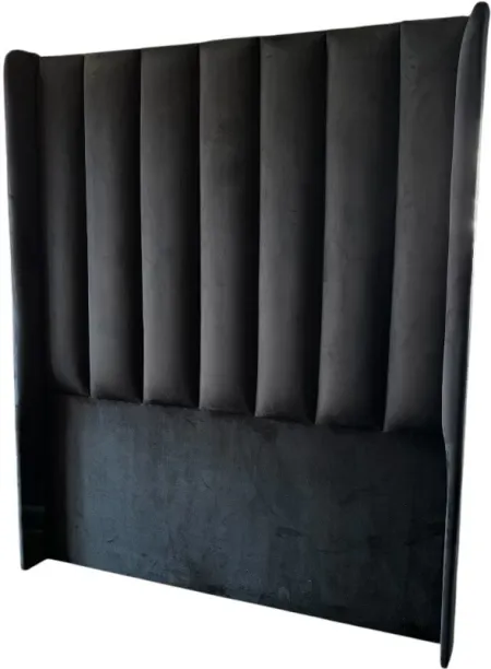 R-F Double Panel Wingback Headboard Roykin Furniture Double Bed
