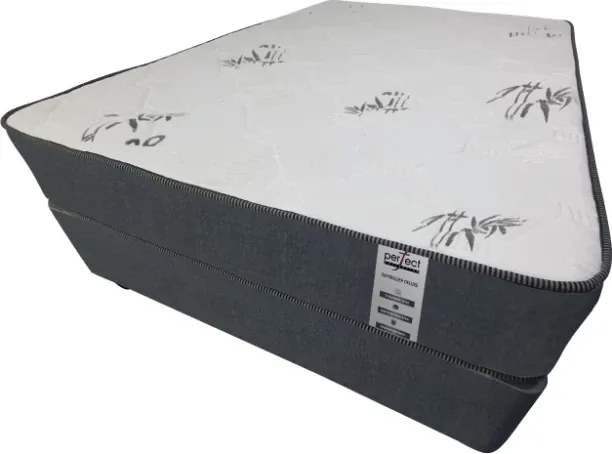Perfect Collection by Ascot Beds Queen SuperSleep Deluxe Bed Set Queen Bed
