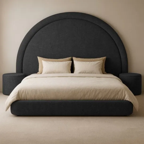 ROUNDCUBE INTERIORS Double Bed