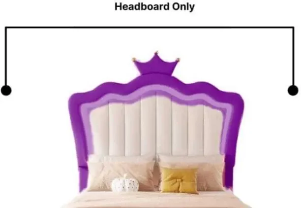 Boldpearl Kiddies_Princess Double Heardboard Bed Frame