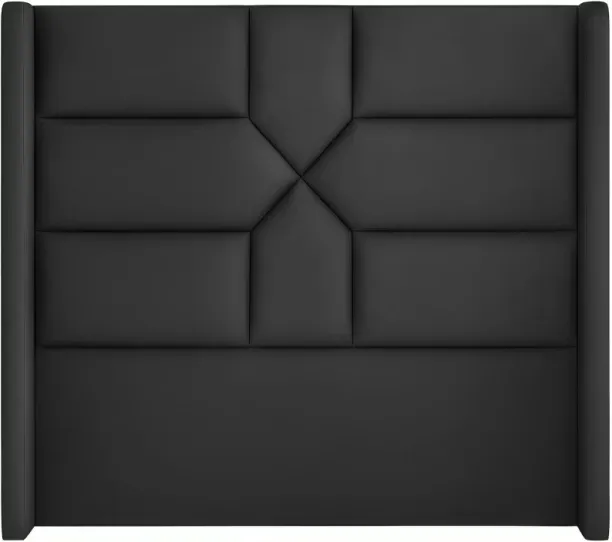 Bedplanet Furniture Wingback Hourglass Headboard Double Bed