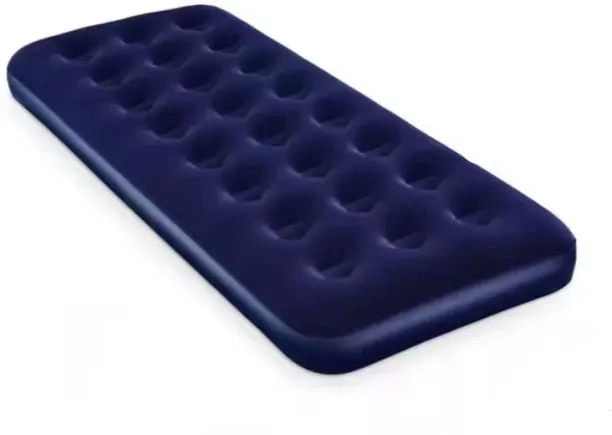AirHaven Single Size Air Mattress Inflatable Bed, Blow Up Mattress for Camping and Home (Without Pu…