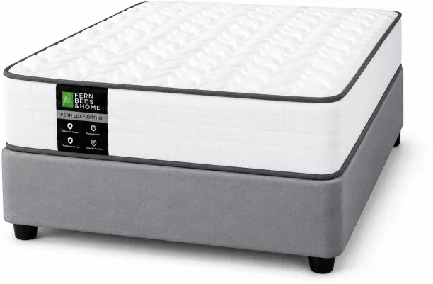Fern Beds & Home Luxe Orthopeadic Mattress 0 cm Double Bonnell Spring Mattress