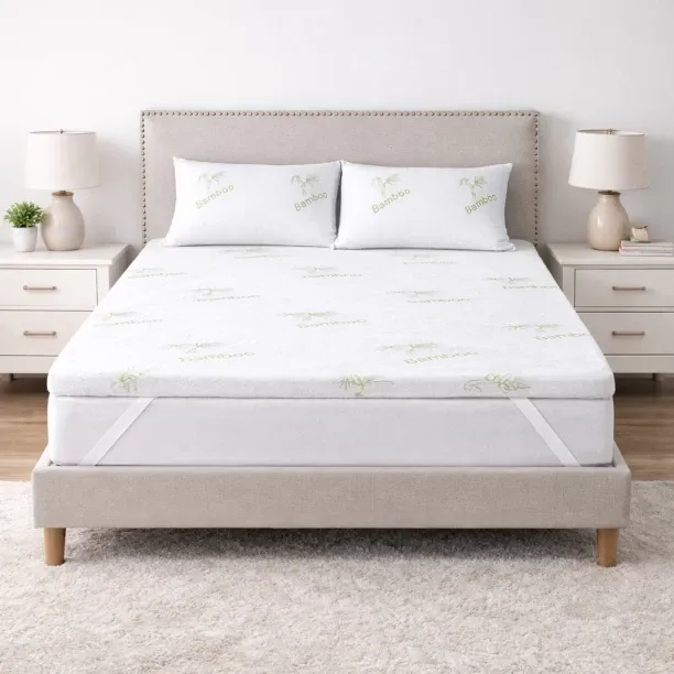 GentleRest Gentle Rest - Sleepwell Mattress Topper Double Std Length 5 cm Double Memory Foam Mattre…