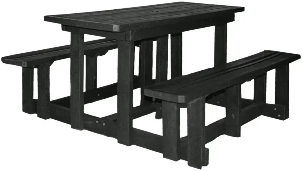 Eco Solid Wood 5 Seater
