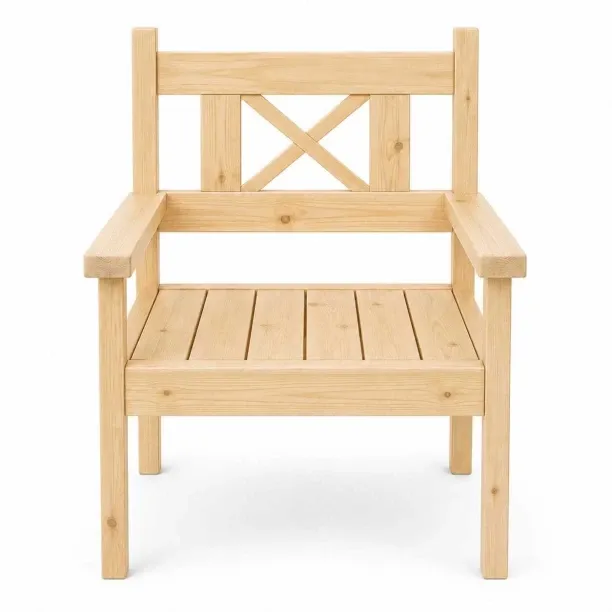 traderootswoodworx Solid Wood 1 Seater