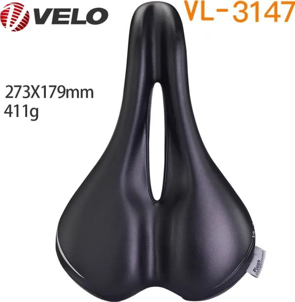 Huanix (VL-3147 Man)Velo Bicycle Saddle Seat Pro Mtb Saddle Wide Comfort Soft Cushion Bike Seat Men…