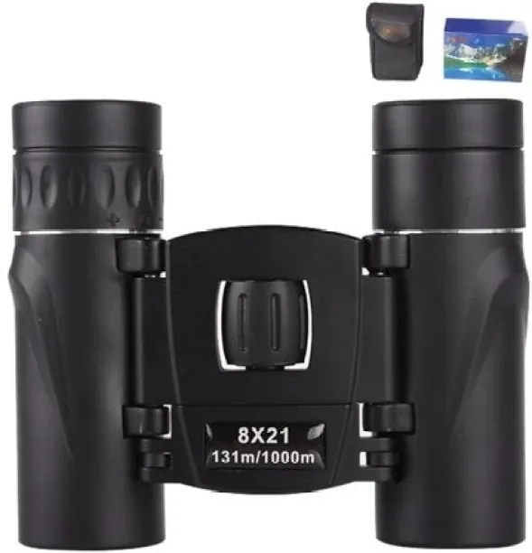 Topika 8x21 Compact Binoculars for Adults & Kids, Lightweight and Portable Binoculars