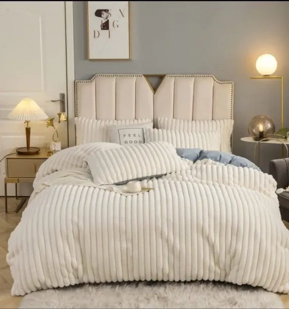 SMTE (120 cm x 180 cm) Corduroy Comforter (Fleece Blanket)