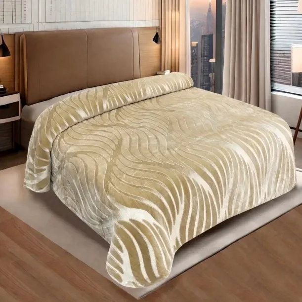 JES (240 cm x 220 cm) Ultra Supersoft & Lush (Mink Blanket)