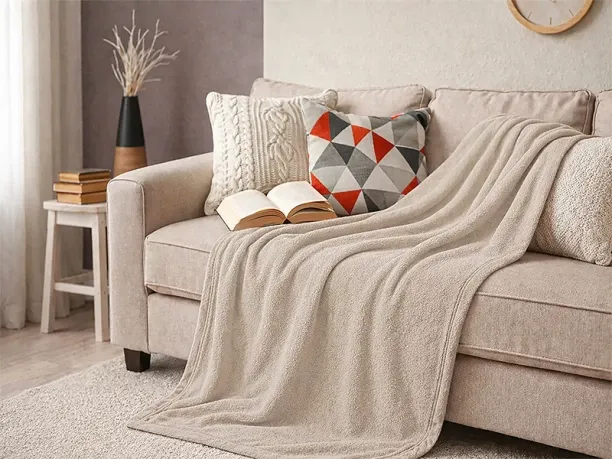 Simply Sleep (150 cm x 220 cm) Polar Fleece - Everyday Collection (Fleece Blanket)