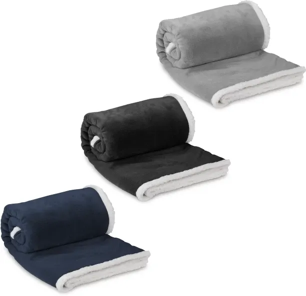 US Basic (150 cm x 160 cm) Mckinley Sherpa (Fleece Blanket)