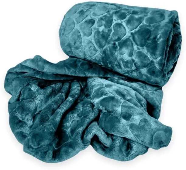 Generic (210 cm x 5 cm) Fleece Blanket 210x180cm - Warm Winter Throw (AC Blanket)
